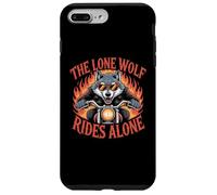 Wolf Moto Rider Freedom Bike Coque pour iPhone 7 Plus/8 Plus