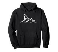 Wolf Mountain T-shirt rétro avec motif loup hurlant et nature Sweat à Capuche