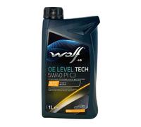WOLF OE Leveltech 5W-40 Pi C3 MB 226.5, MB 229.31, MB 229.51, VW50200, 5x1 Litre