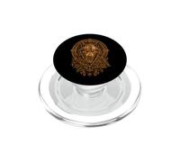 Wolf of Odin - Norse Mythology - Viking Wolf - Sepia Style PopSockets PopGrip pour MagSafe