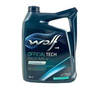 WOLF OfficialTech 0W-20 Huile Moteur Semi-Synthétique FIAT 9.55535-DM1 5 L
