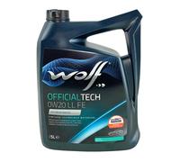 WOLF Officialtech 0W-20 Ll Fe Porsche C20, VW 508 00, VW 509 00, 4x5 Litre