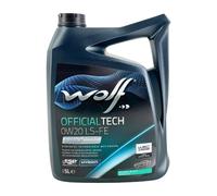 WOLF OfficialTech 0W-20 LS-FE VOLVO VCC RBS0-2AE, OPEL OV0401547-A20, 5 Litres