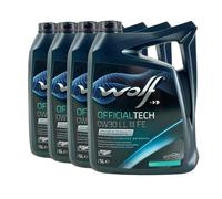 WOLF OfficialTech 0W-30 LL III FE VW TL 525 45, FIAT 9.55535-S3, 4X5 Litres