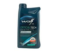WOLF Officialtech 0W-30 Ms-Ffe STJLR.03.5007, Ilsac GF-5, 1 Litre