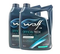WOLF Officialtech 5W-20 Ms-Fe Ford WSS-M2C948-A, STJLR.03.5004, 2x5 Litre