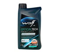 WOLF Officialtech 5W-30 C2/C3 MB 229.51, MB 229.52, VW 505 00, 5x1 Litre