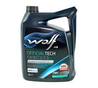 WOLF Officialtech 5W-30 C2/C3 MB 229.51, MB 229.52, VW 505 00, 5 Litre