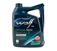 Wolf Huile moteur Officialtech 5W-30 C3 Ll III – Opel OV0401547-D30/G30 – 2x5 L