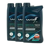 WOLF Officialtech 5W-30 C3 Sp Extra Opel OV0401547-D30, OV0401547-G30, 3x1 Litre