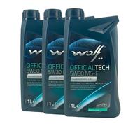 WOLF Officialtech 5W-30 Ms-F Ford WSS-M2C913-D, Renault RN0700, 1 Litre