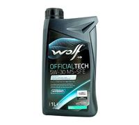 WOLF OfficialTech Huile Moteur Semi-Synthétique 5W-30 PSA B 71 2290, MB 229.52