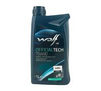 WOLF Officialtech 75W-80 Transmission BMW 23001434404, BMW 23007533513, 1 Litre