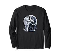 Wolf Pack Howl Timber Moon Love Manche Longue
