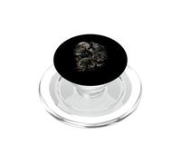 Wolf Pack Moon Forest Arbres Wildlife Nature Outdoor Graphic PopSockets PopGrip pour MagSafe