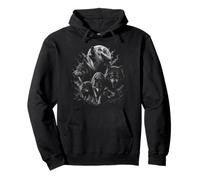 Wolf Pack Moon Forest Arbres Wildlife Nature Outdoor Graphic Sweat à Capuche