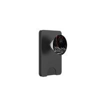 Wolf Pack Noir Alpha Rouge Lune Sombre Nuit Glow Yeux PopSockets PopWallet pour MagSafe