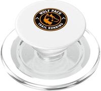 Wolf Pack Run Trail Runners Adventures 2026 Running PopSockets PopGrip pour MagSafe