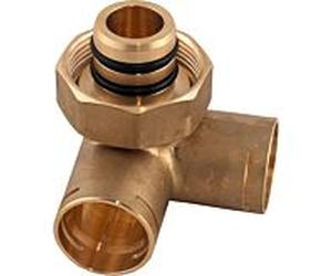 Wolf pièce transversale 2000 2000 /2"- 2xDN25 2070652 connecteur complet, pour COB