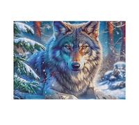 Wolf Puzzle 300 Pièces pour Adultes Design Moderne Educa 3D Divertissement Créatif Cadeau Original Décoration Murale 300 PCS