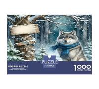 Wolf Puzzle De 1000 Pièces : Jeux De Collaboration pour Les Équipes De Collègues en Sortie D’Entreprise