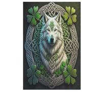 Wolf Puzzle en Bois Enfant 1000 Pièces - Jeu EduChatif Motricité Fine Et Concentration - Puzzles pour Adultes （78×53cm）