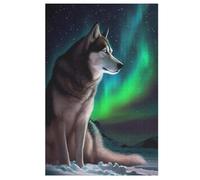 Wolf Puzzle en Bois Enfant 1000 Pièces - Jeu EduChatif Motricité Fine Et Concentration - Puzzles pour Adultes 78×53cm