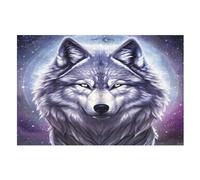 Wolf Puzzle en Bois Enfant 1000 Pièces - Jeu EduChatif Motricité Fine Et Concentration - Puzzles pour Adultes （75×50cm）