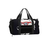 Wolf - Sac de sport avec compartiment à chaussures - Sac de sport léger pour homme et femme - Sac fourre-tout de voyage imperméable avec poche humide