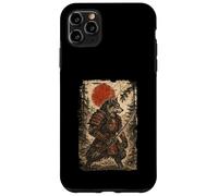 Wolf Samurai Warrior Japanese Vintage Graphic Ukiyo-e Art Coque pour iPhone 11 Pro Max