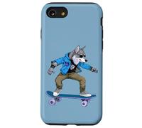 Wolf Skateboard Coque pour iPhone SE (2020) / 7/8