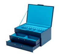 Wolf Sophia Boîtes à bijoux Bleu 392017 - Unisex - Cuir