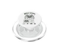 Wolf Spider Lycosidae Arachnid Natural History PopSockets PopGrip pour MagSafe