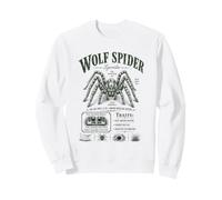 Wolf Spider Lycosidae Arachnid Natural History Sweatshirt