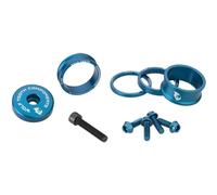 Wolf Tooth Anodized Spacer Kit Headset Argenté