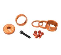 Kit de personnalisation wolf tooth anodized color kit entretoises de direction capot de direction vis de porte bidon orange