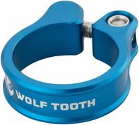 Wolf Tooth Components Collier de Tige de Selle 34,9mm Bleu