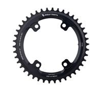 Wolf Tooth Components Plateau 110 BCD Asymmetric 4 bras Shimano GRX pour Chaîne HG+ 12 vit. noir 50 Zähne