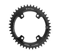 Wolf Tooth Components Plateau Elliptical 110 BCD Asymmetric 4 bras pour Shimano GRX black 42 dents