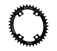 Wolf Tooth Components Plateau Elliptical Asymmetric 4 bras 110 BCD pour Shimano 42 Zähne