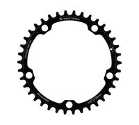 Wolf Tooth Components Plateau Gravel / CX / Road 130 BCD noir 38 Zähne