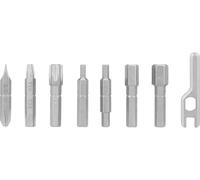 Wolf Tooth Components Set d'Embouts pour Mulitouil EnCase System Hex Bit Set gris universal