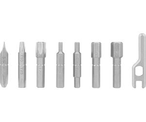 Wolf Tooth Components Set d'Embouts pour Mulitouil EnCase System Hex Bit Set gris universal