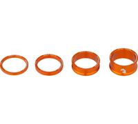 Wolf Tooth Components Set d'Entretoises pour Direction Precision Headset orange 1 1/8"