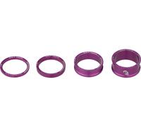 Wolf Tooth Components Set d'Entretoises pour Direction Precision Headset violet 1 1/8"