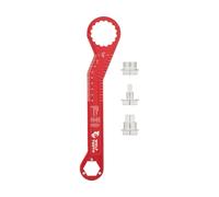 Wolf Tooth Components Set d'Outils pour Boîtier de Pédalier Pack Wrench and Inserts Kit rouge universal
