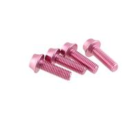 Wolf Tooth Components Support De Bouteille En Aluminium Vis, 4 Pcs - Rose