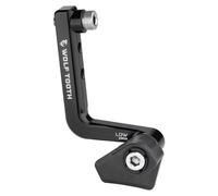 Wolf Tooth Aero Lonewolf Low Chainguide Argenté Black
