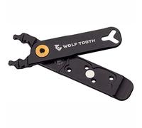 Wolf Tooth Lot de pinces - Pince combinée Master Link - Noir avec boulon doré