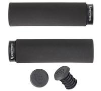 Wolf Tooth Fat Paw Lock On Grips Argenté 132 mm Black